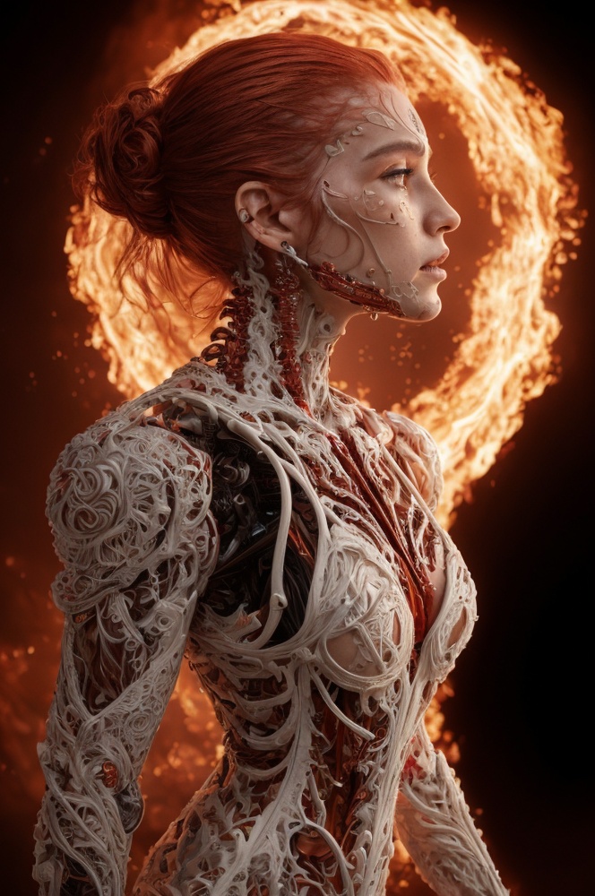 8K,  fire ,  red on Tensor.Art