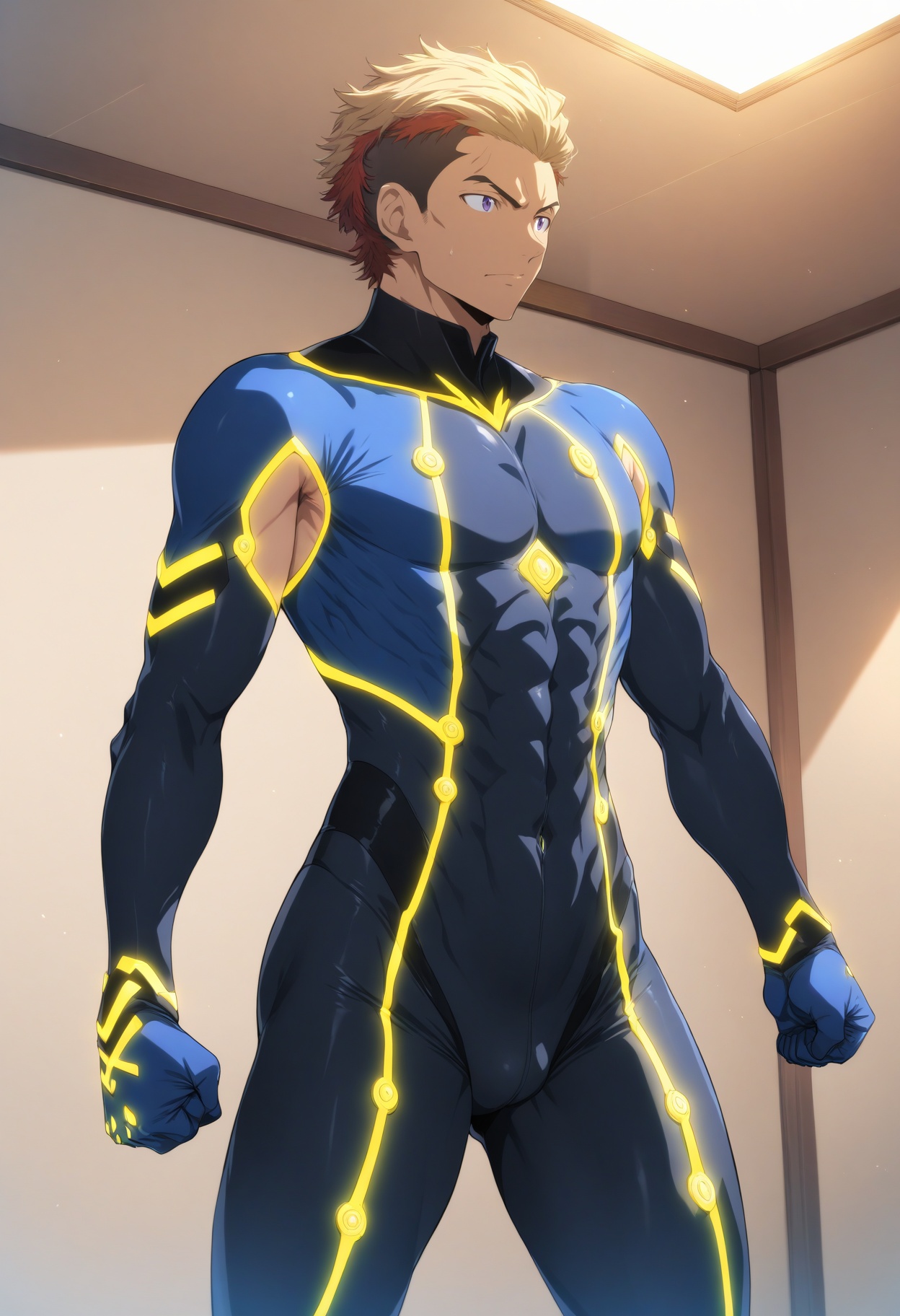 tsutomu domon,  male focus,  1boy on Tensor.Art