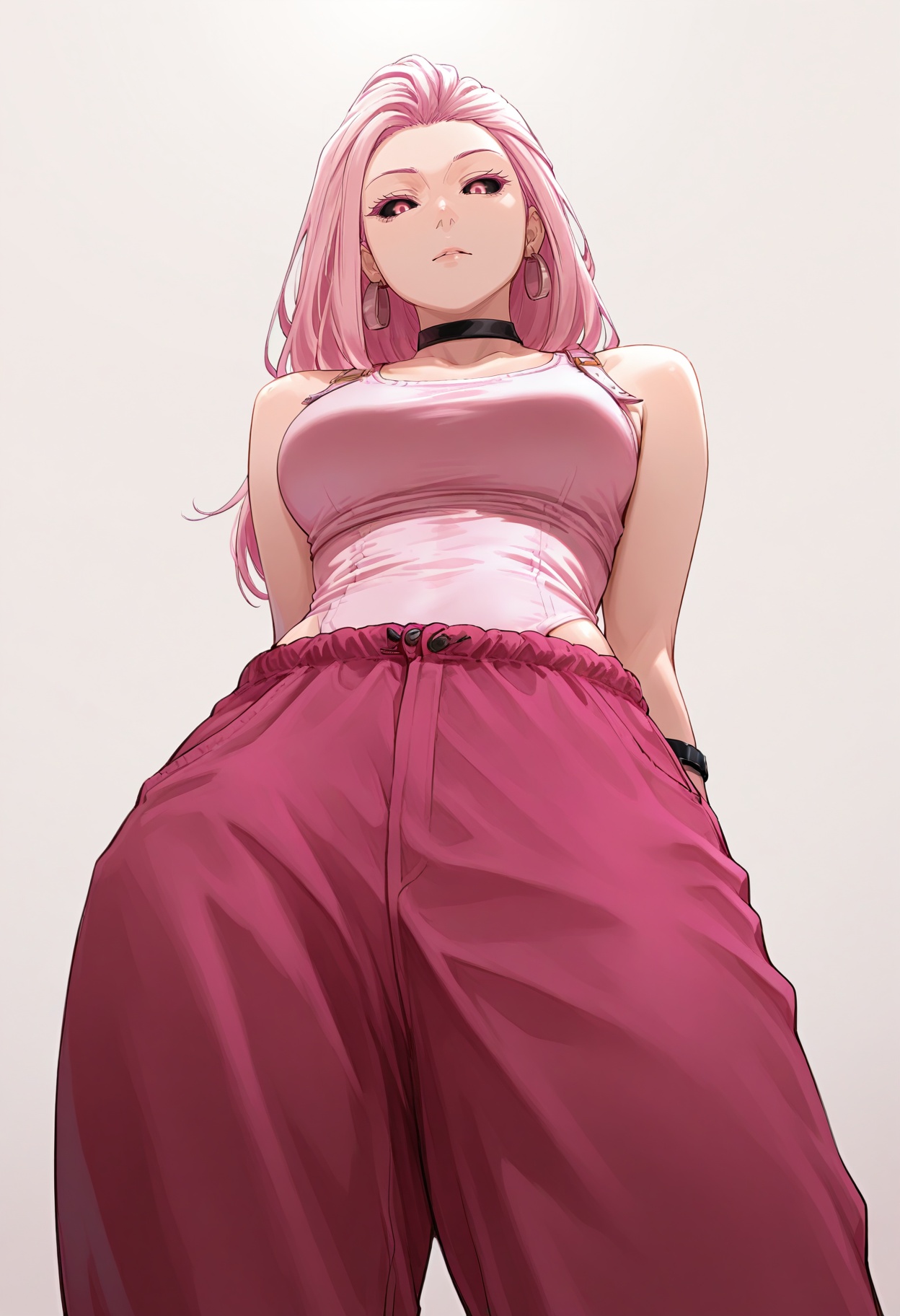 masterpiece,  ,  pink **** top on Tensor.Art
