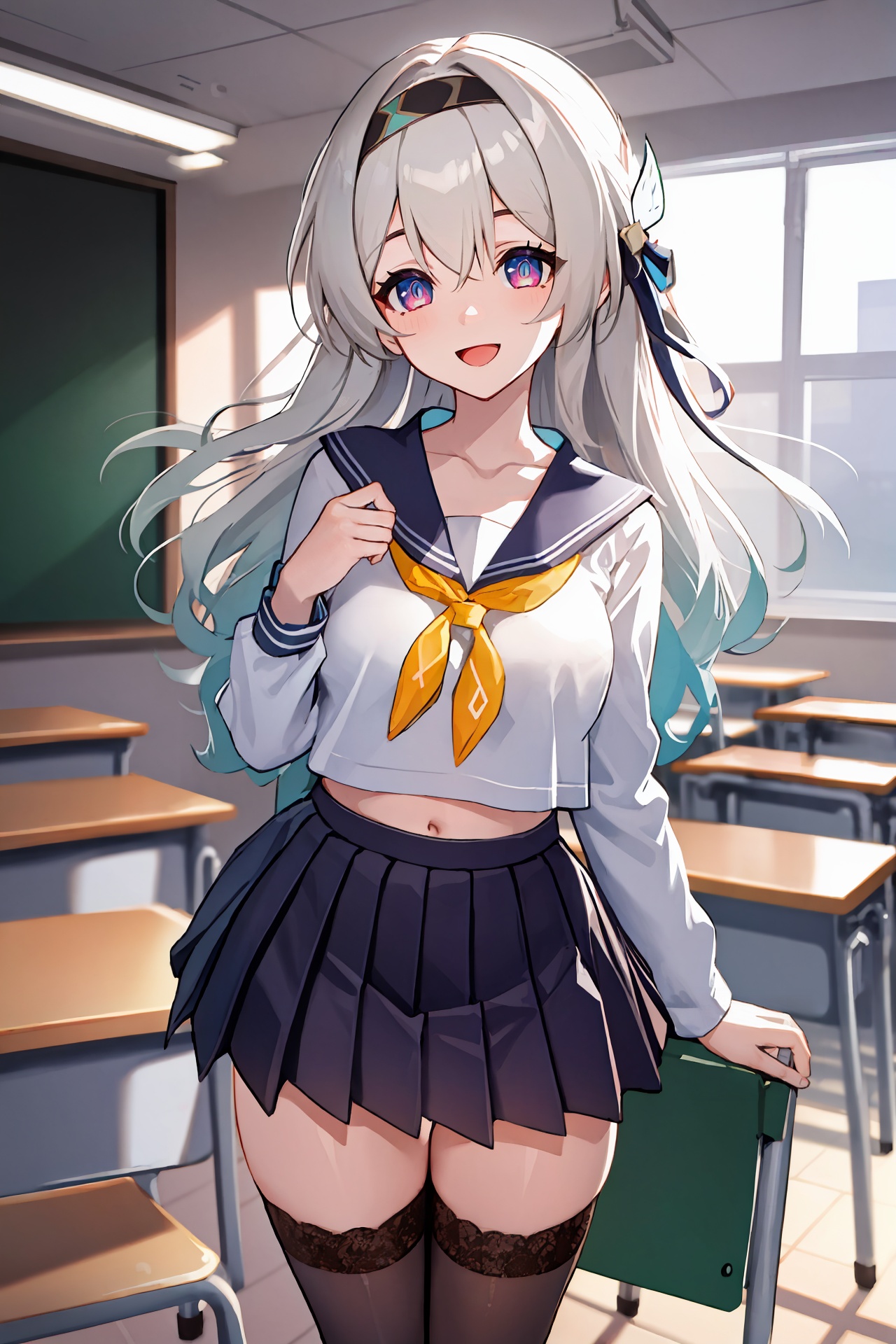 1girl,  firefly \(honkai: star rail\),  hairband on Tensor.Art