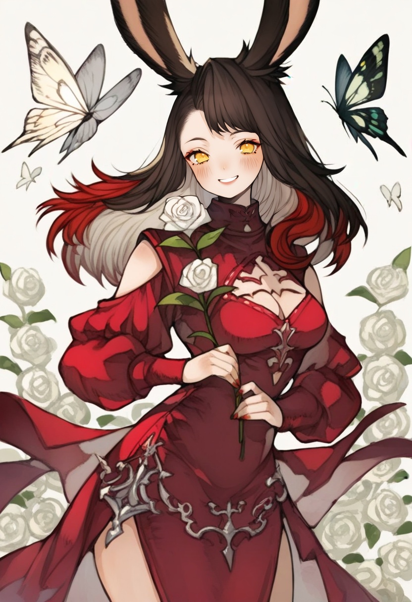 1girl,  animal ears,  viera on Tensor.Art