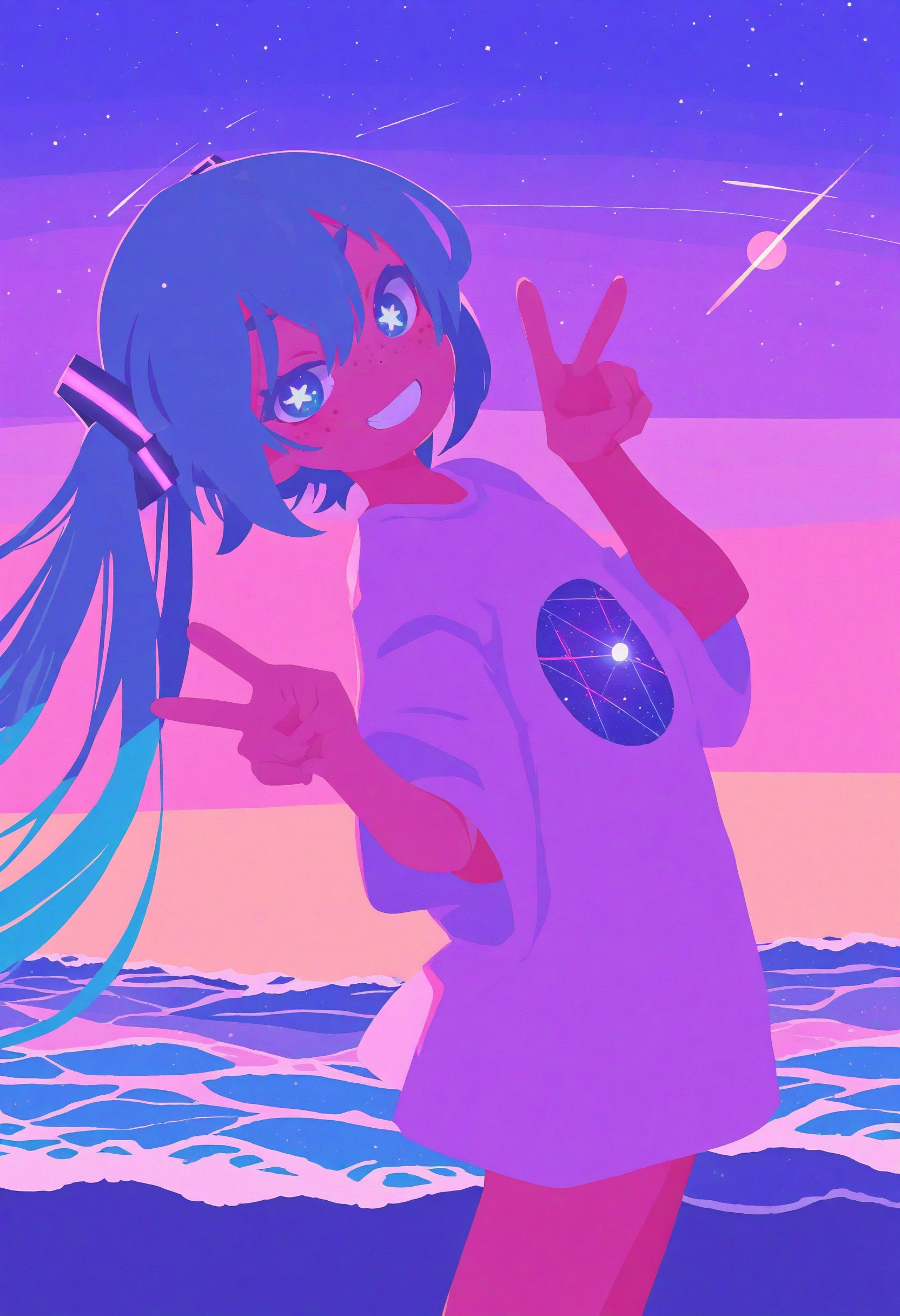 flat color,  no lineart,  blending on Tensor.Art