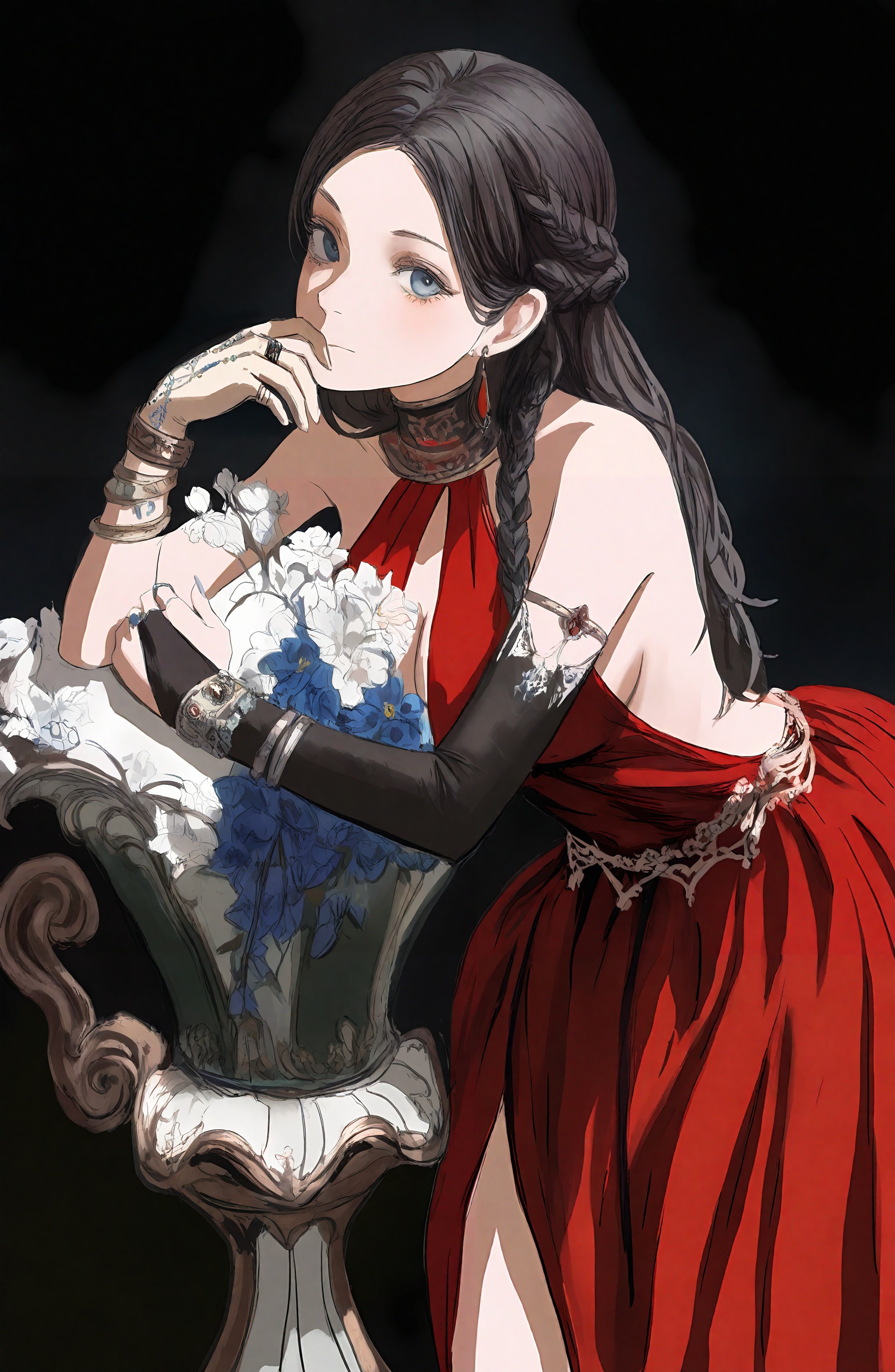 1girl,  solo,  long_hair on Tensor.Art