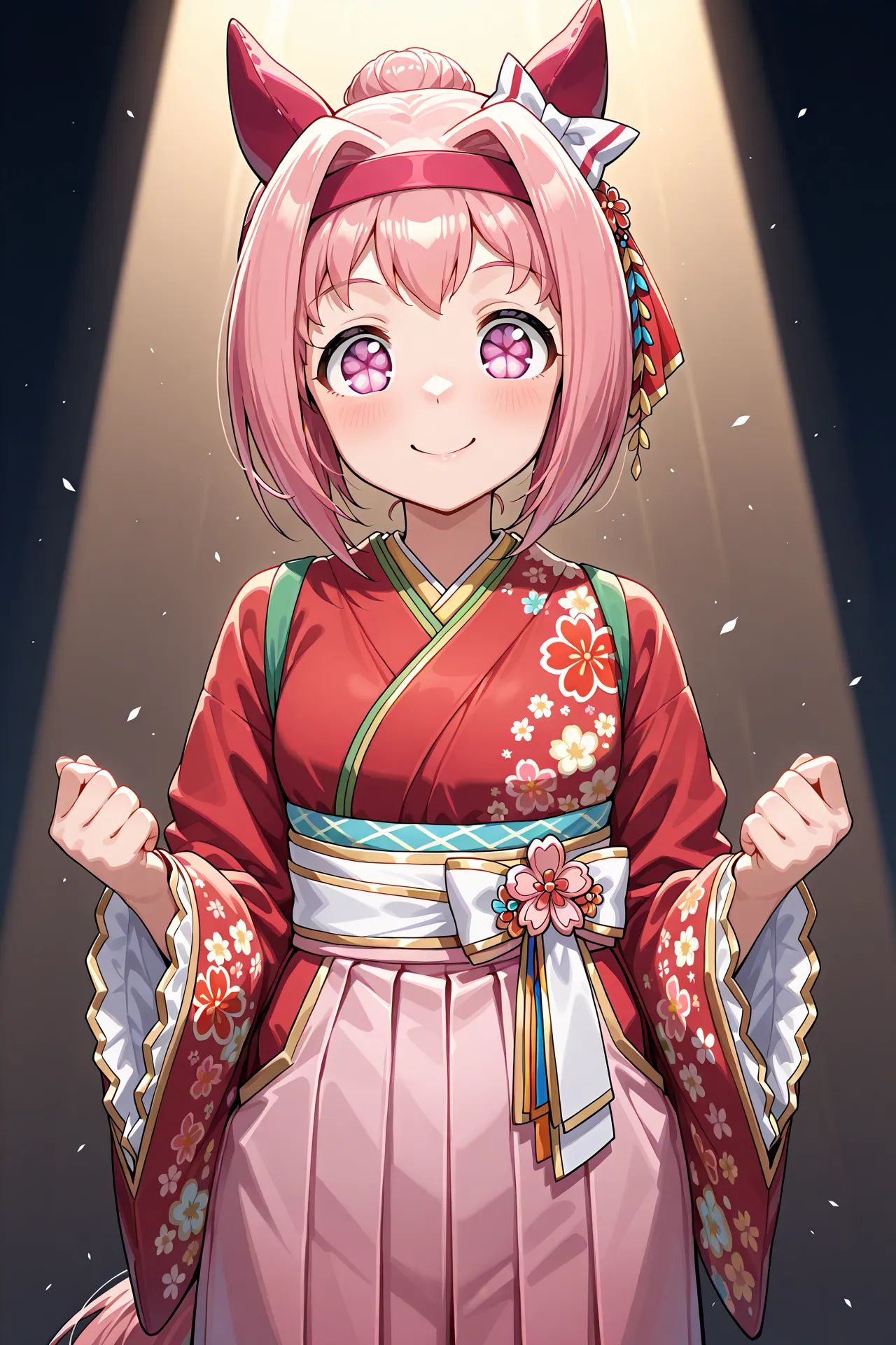 haru urara \(umamusume\),  horse girl,  horse tail on Tensor.Art