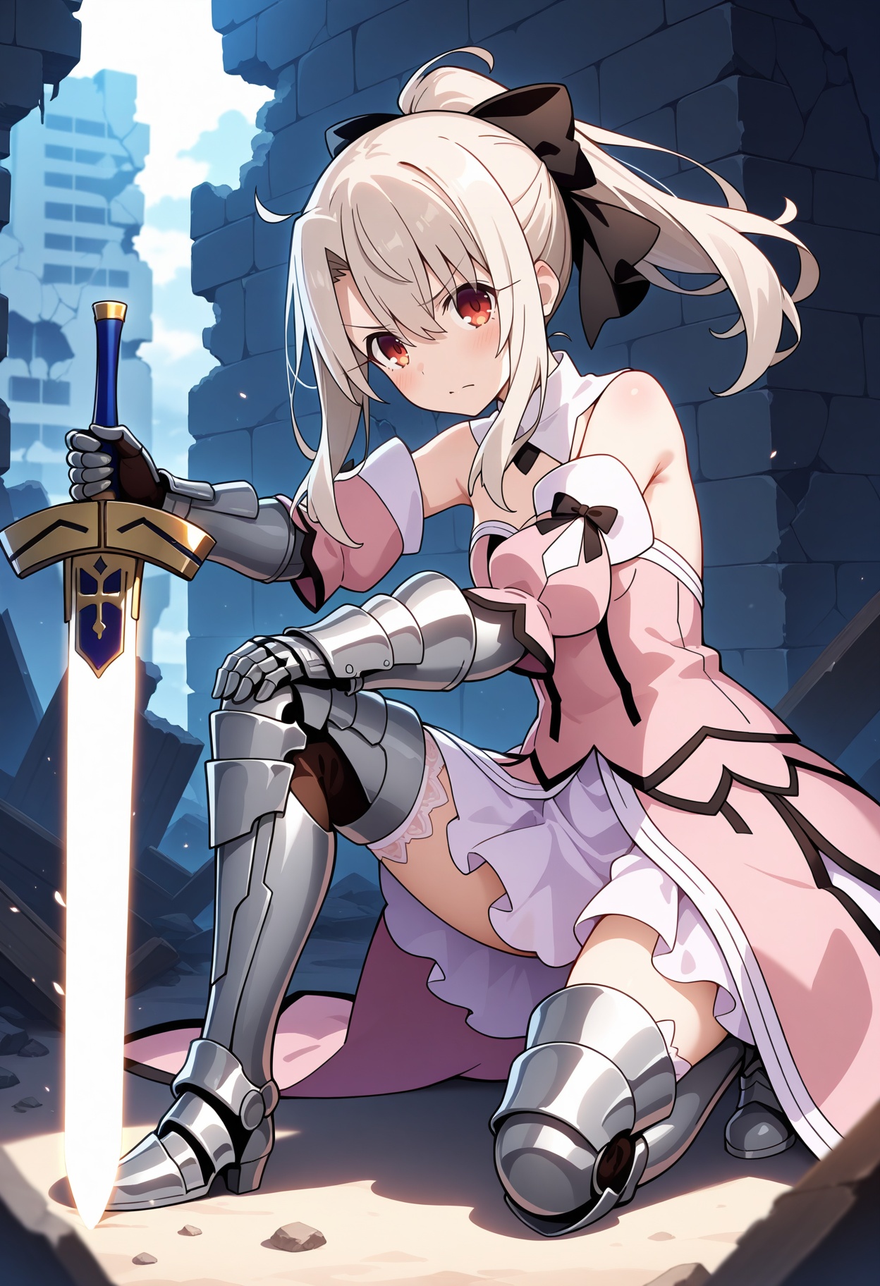 fate/kaleid liner prisma illya,  aaillya,  long hair on Tensor.Art