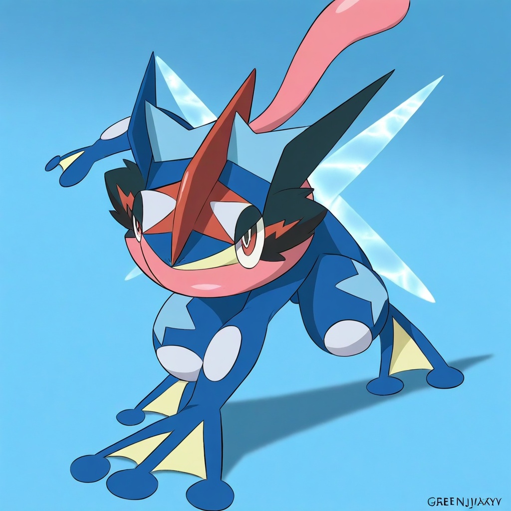 GreninjaXY,  Ash Greninja on Tensor.Art