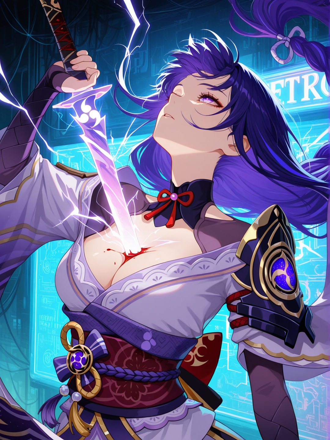 ((seppuku,  *******,  blood spurt on Tensor.Art