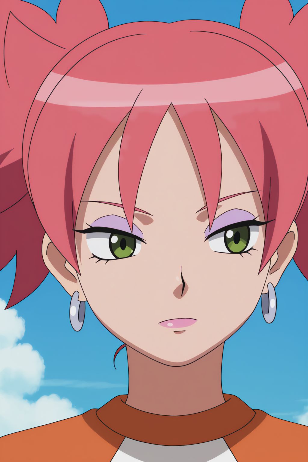 anime coloring,  Maddy,  upper body on Tensor.Art