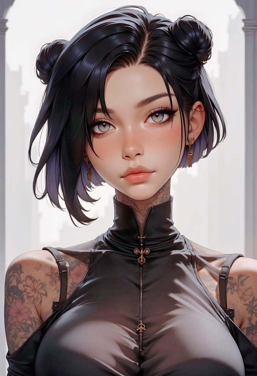 2B. Realistic anime style. on Tensor.Art