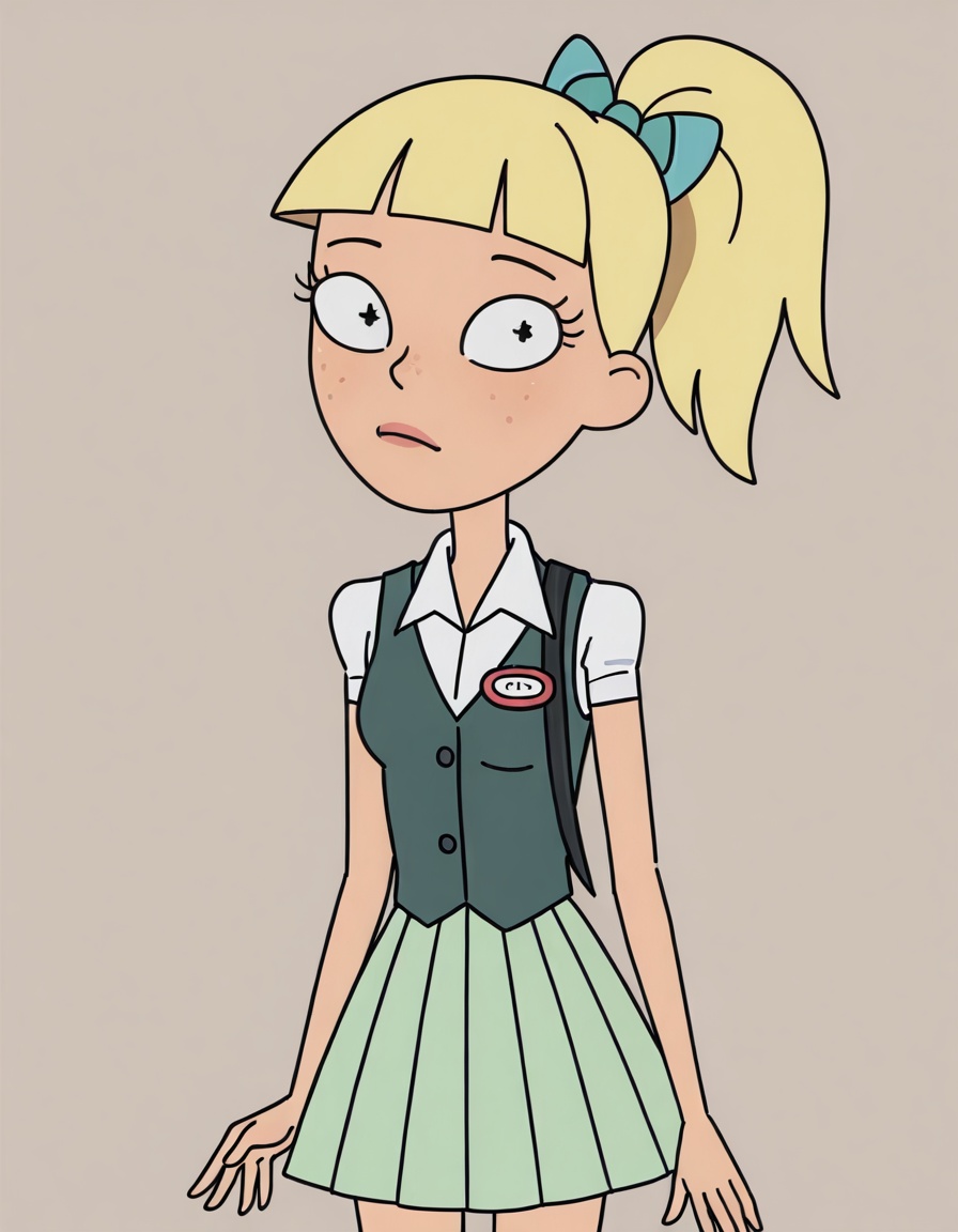 annie,  1girl,  blonde hair on Tensor.Art