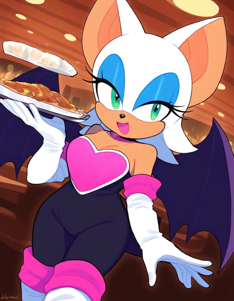 rouge,  animal ears,  bat ears on Tensor.Art
