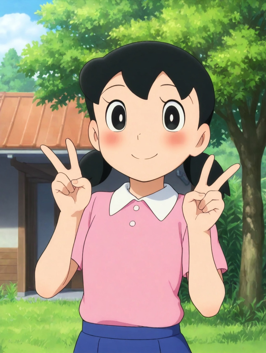 minamoto shizuka,  1girl,  solo on Tensor.Art