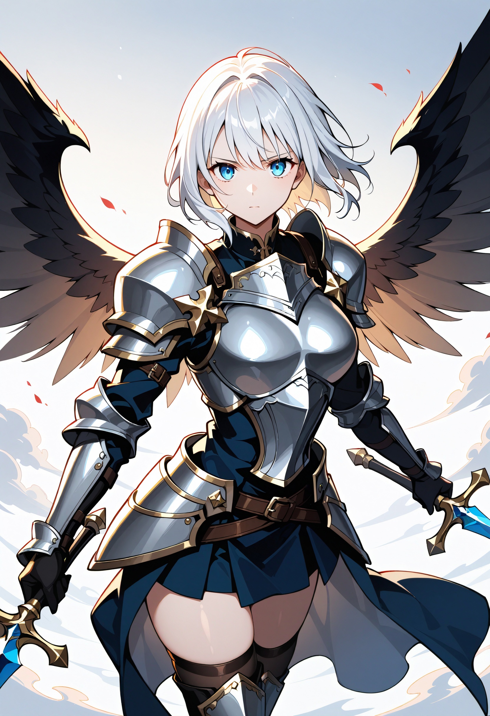 1girl,  armor,  weapon on Tensor.Art