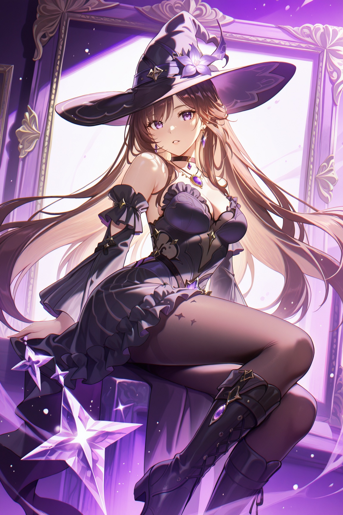 high detail,  1girl,  hat on Tensor.Art