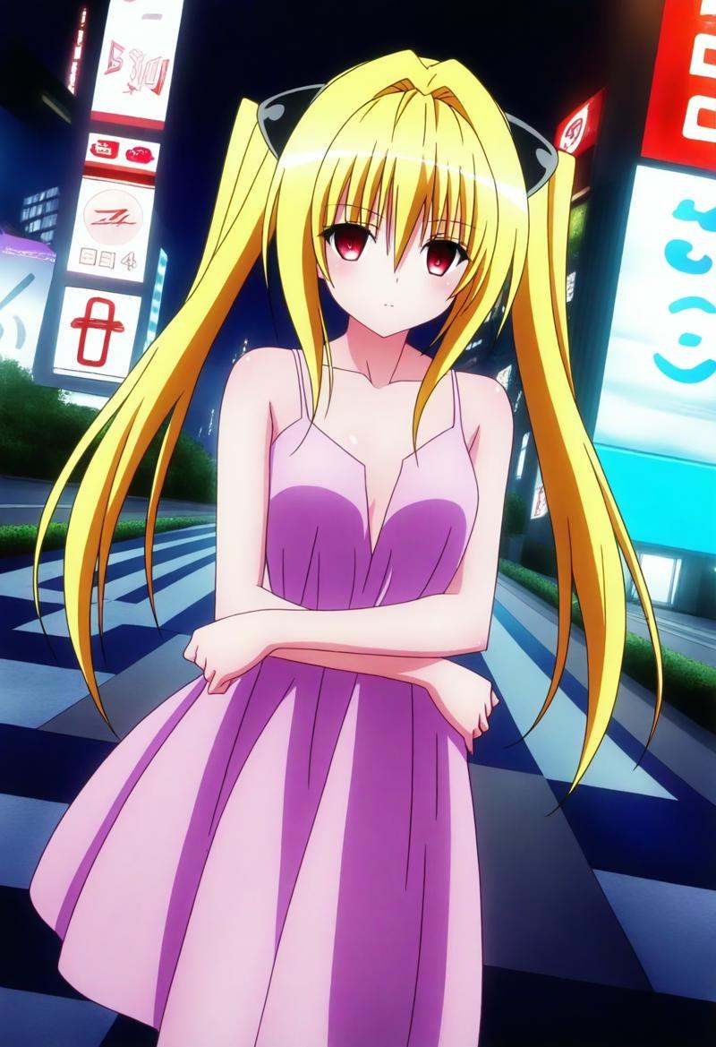 sysdeep_yami,  blonde hair,  red eyes on Tensor.Art