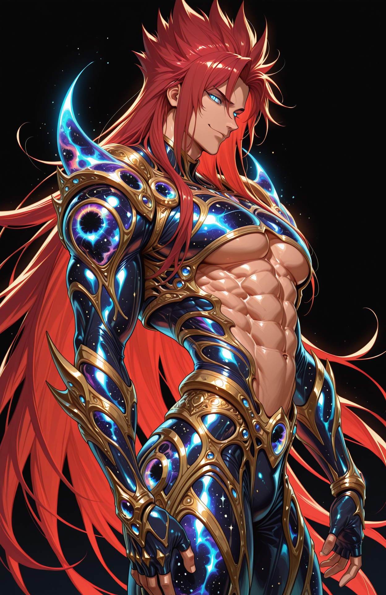 r50arm0r_type3,  ornate,  cosmic bodysuit on Tensor.Art