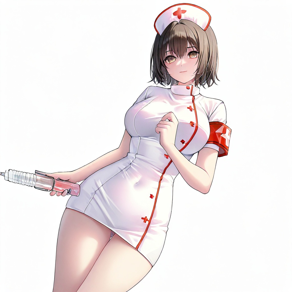 1girl,  solo,  short hair on Tensor.Art