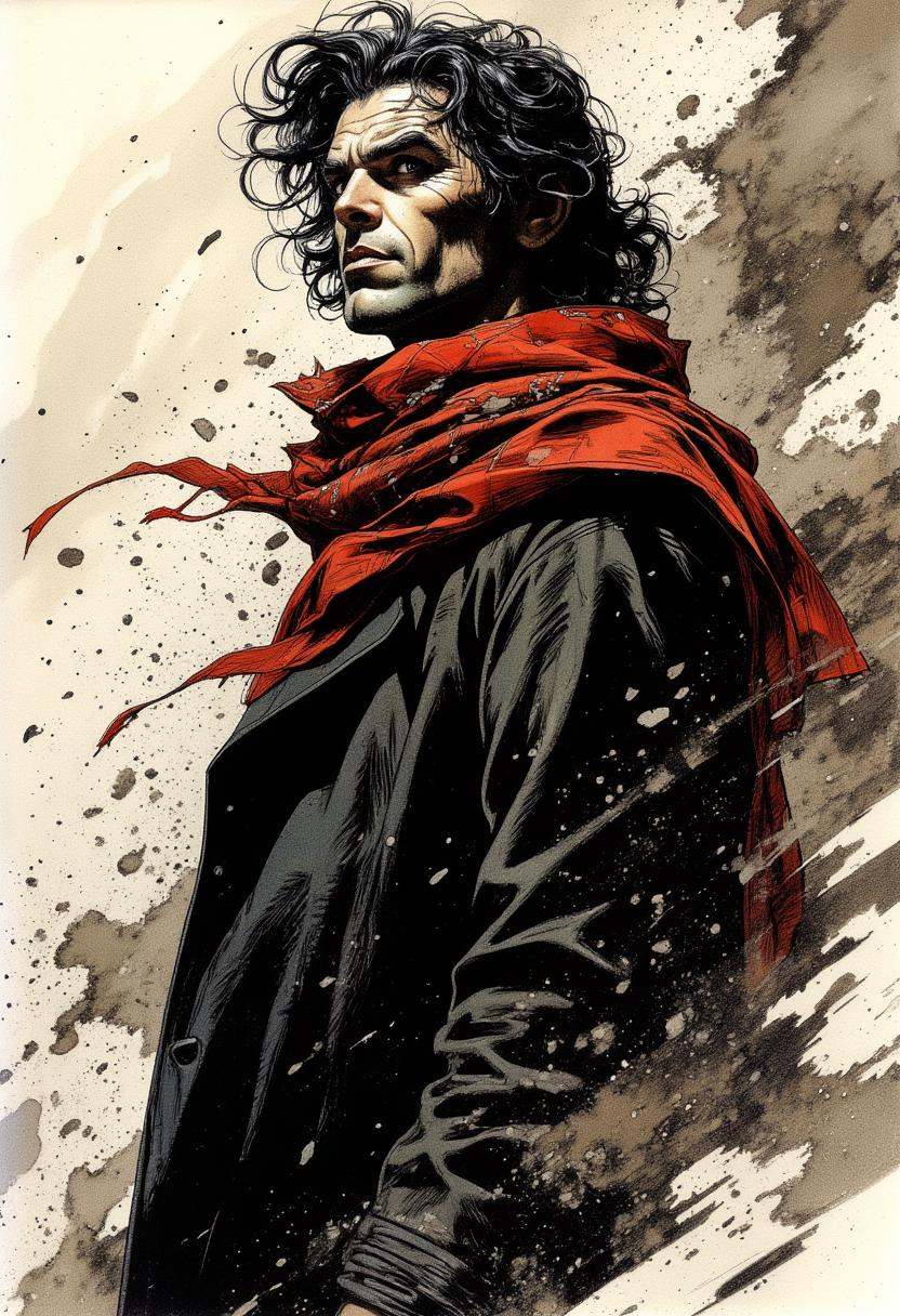 Ra's al Ghul art by Loose Gestural and kaethe butcher. on Tensor.Art