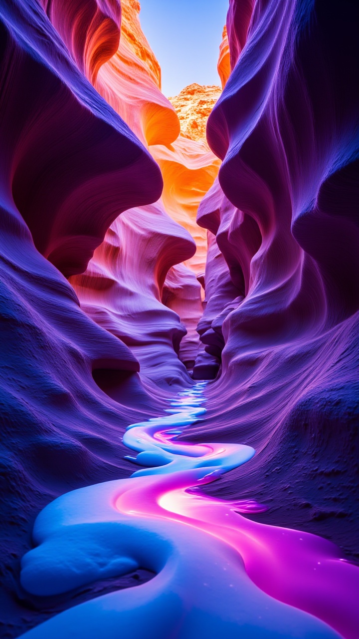 Canyon,  colorful,  aidmaglow on Tensor.Art