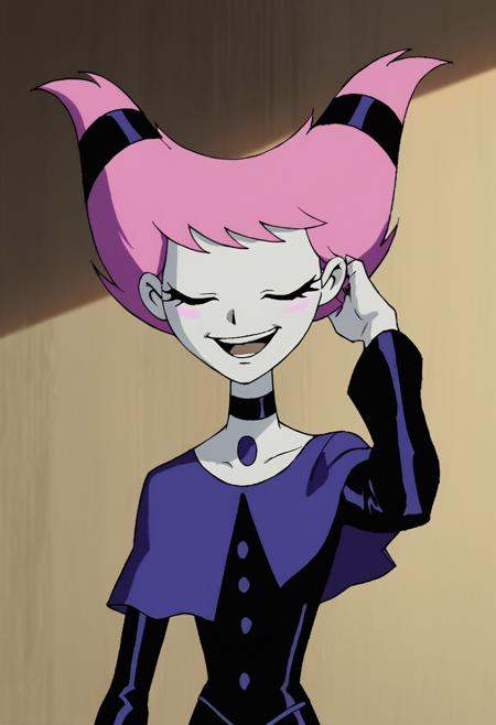 Jinx,  hand in own hair,  1girl on Tensor.Art