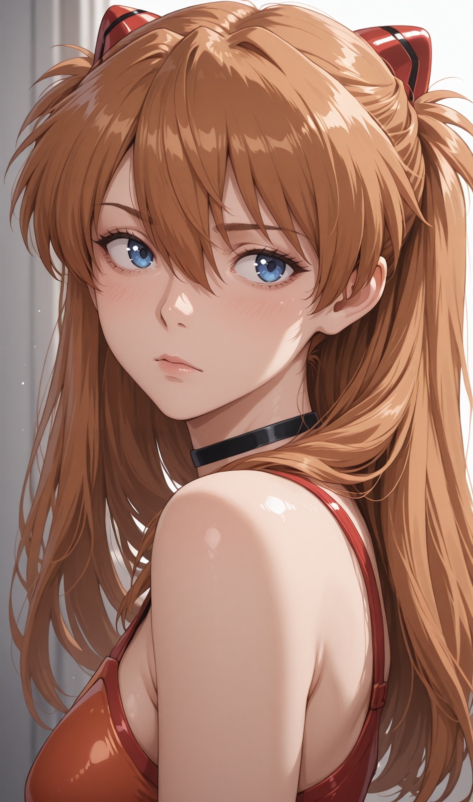 1girl,  solo,  Asuka Langley on Tensor.Art