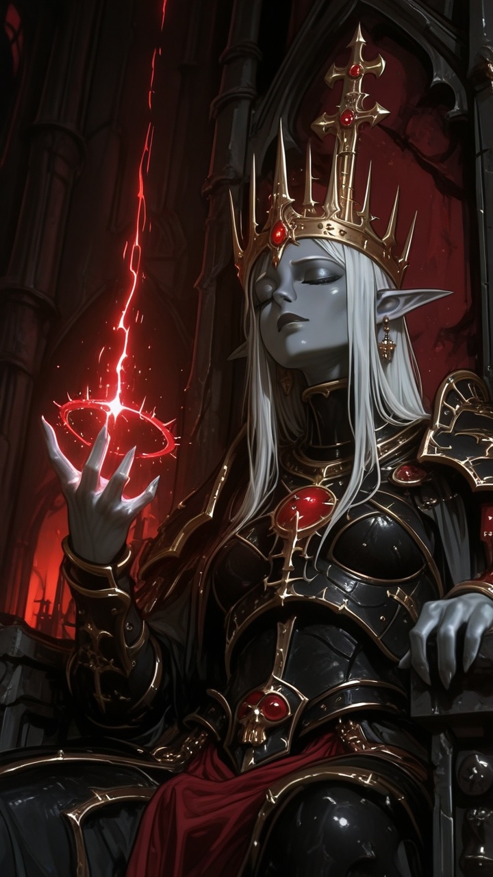 1girl,  fantasy armor,  upper body on Tensor.Art