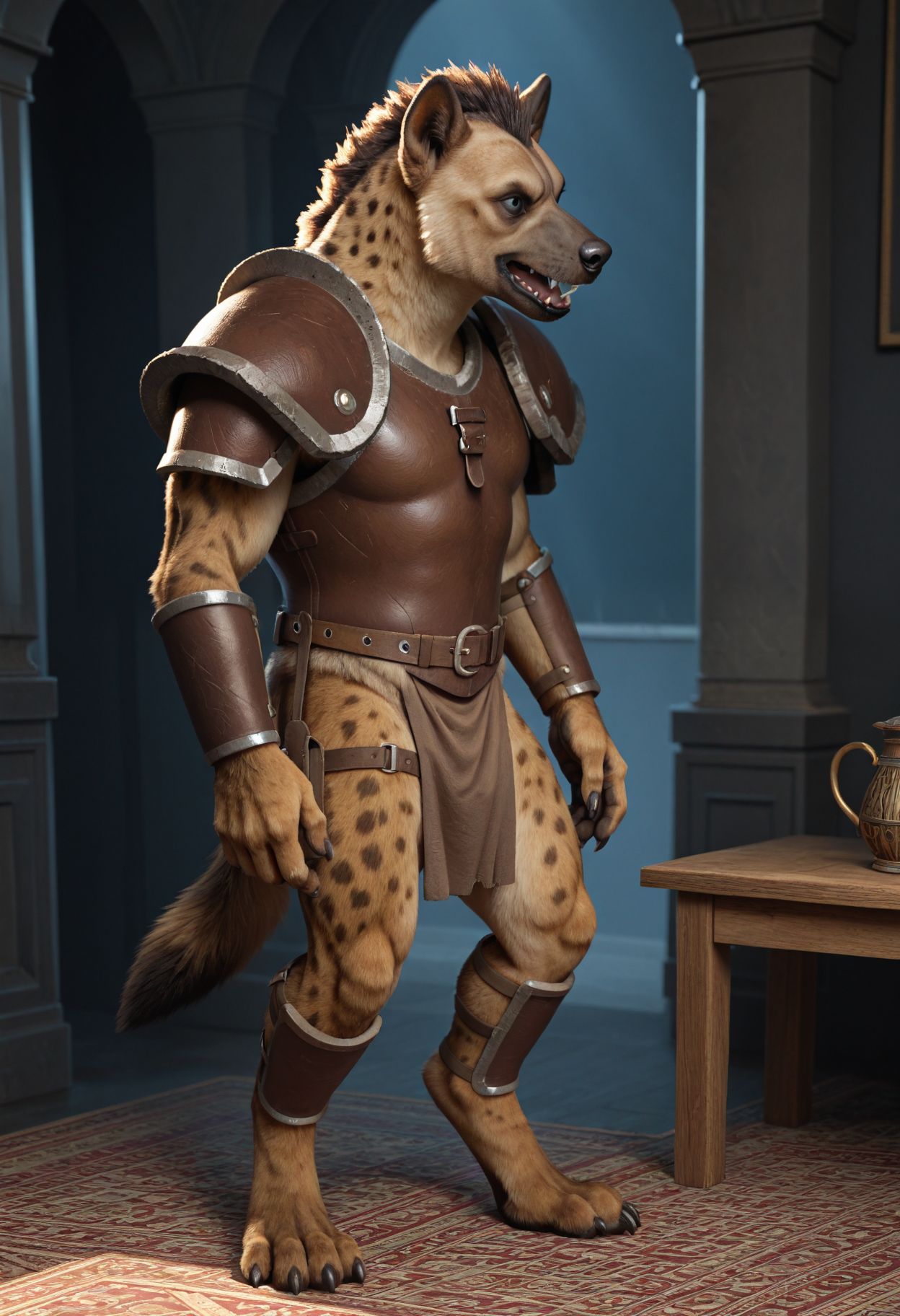 detailed fur,  anthro,  furry on Tensor.Art