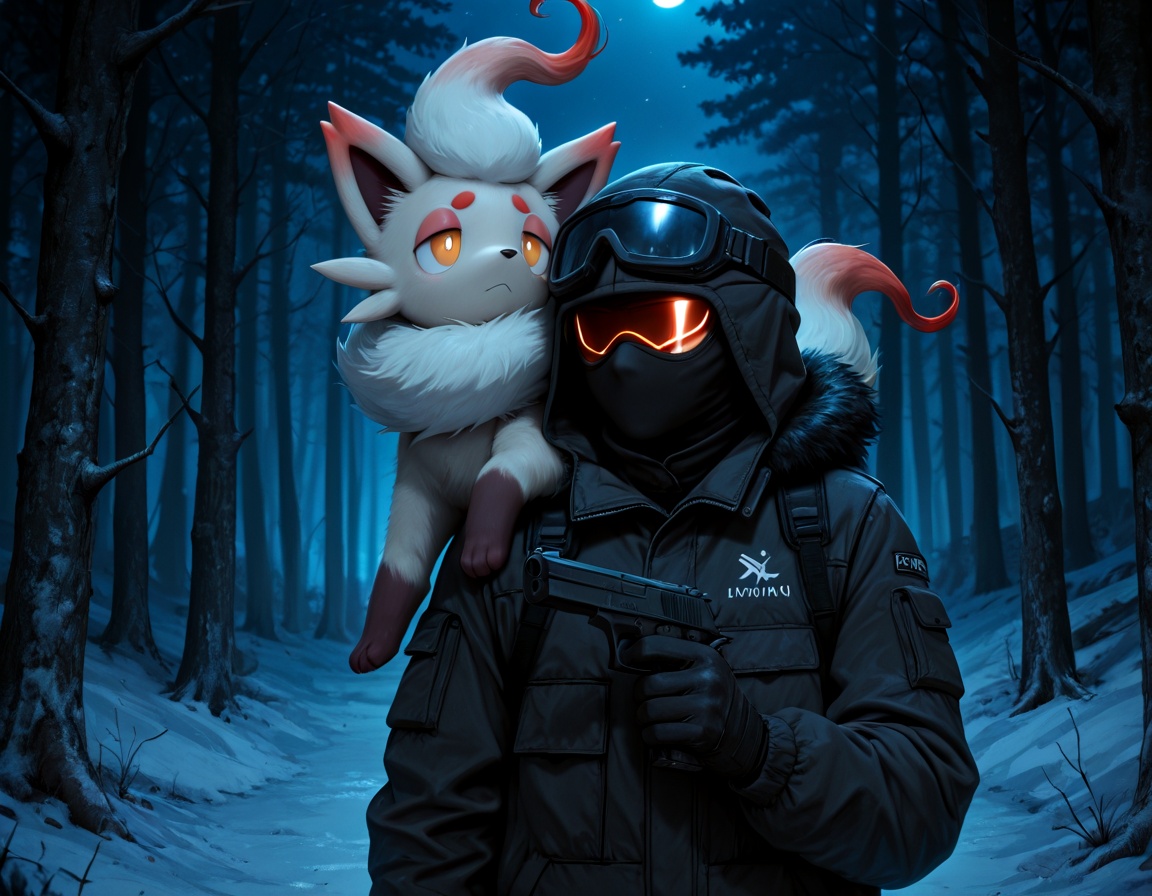 duo: 1.4,  syuro,  feral hisuian zorua on Tensor.Art