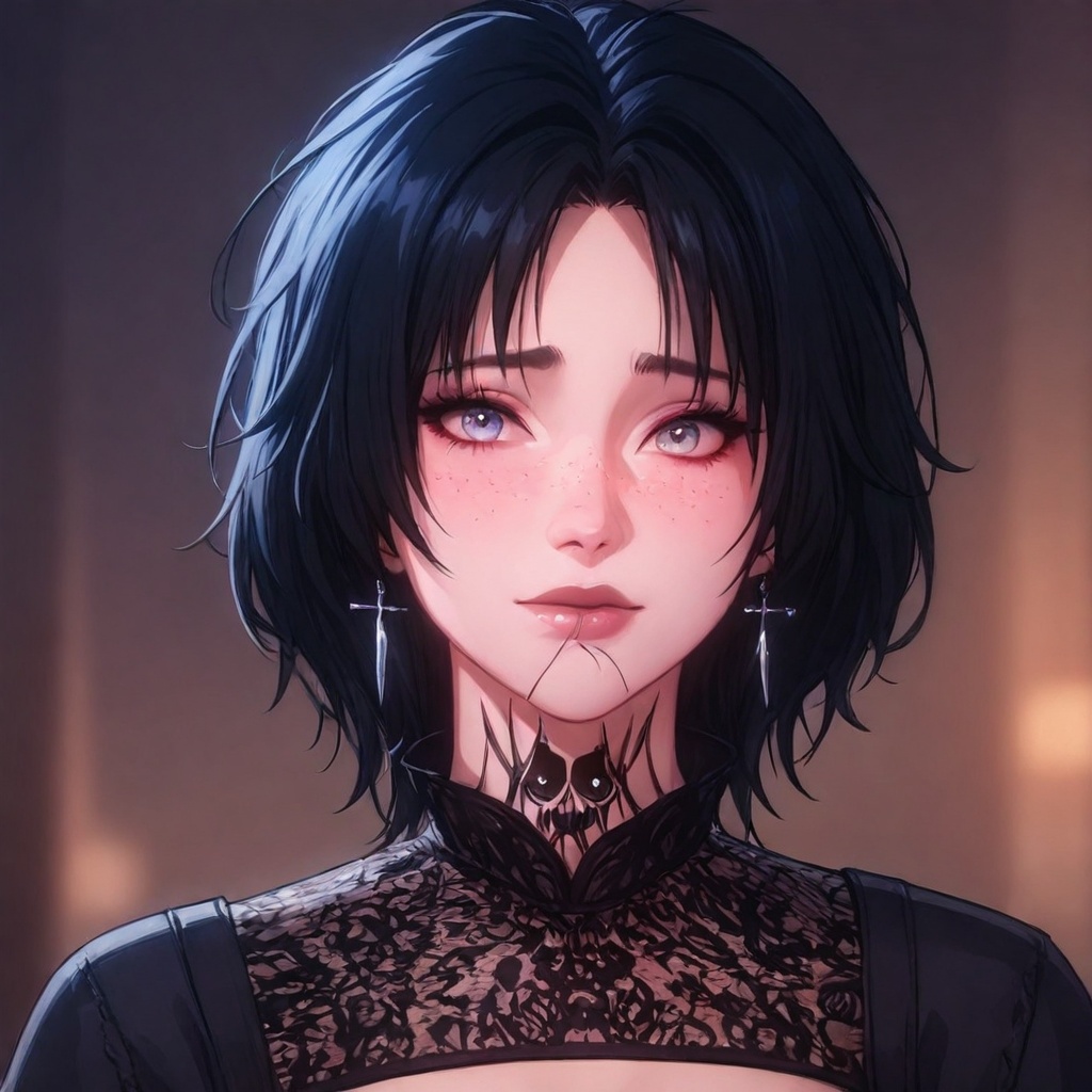 anime artwork Evelyn,  ,  1girl on Tensor.Art