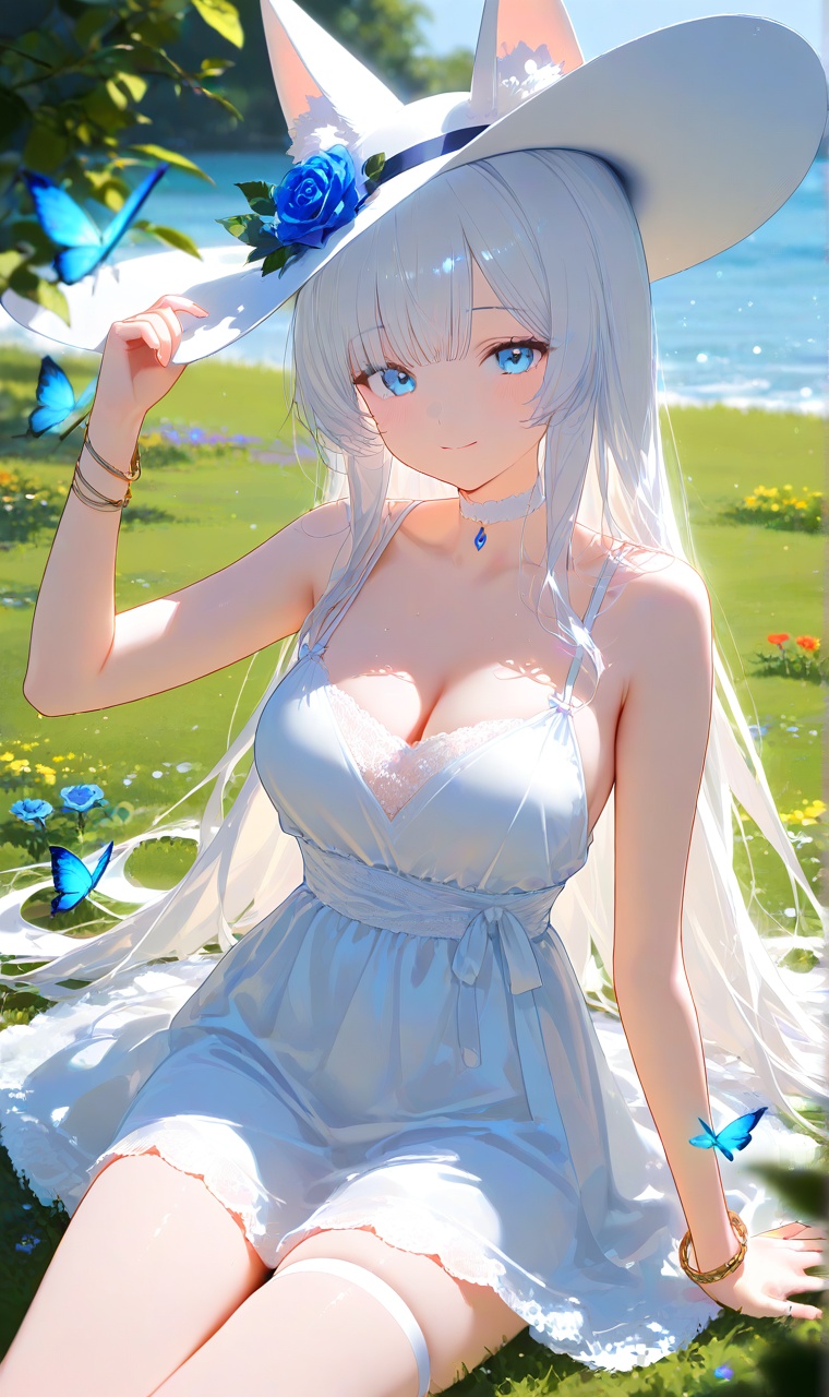 1girl,  solo,  long hair on Tensor.Art