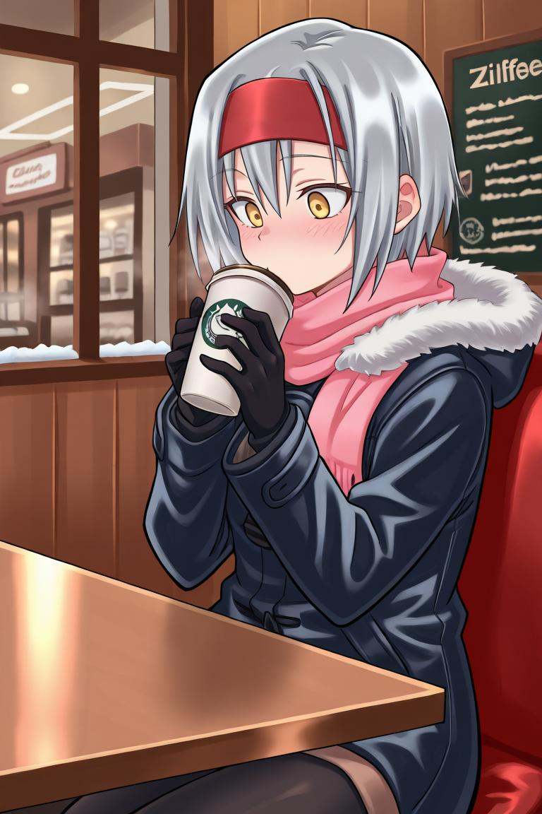 zildef,  1girl,  short hair on Tensor.Art