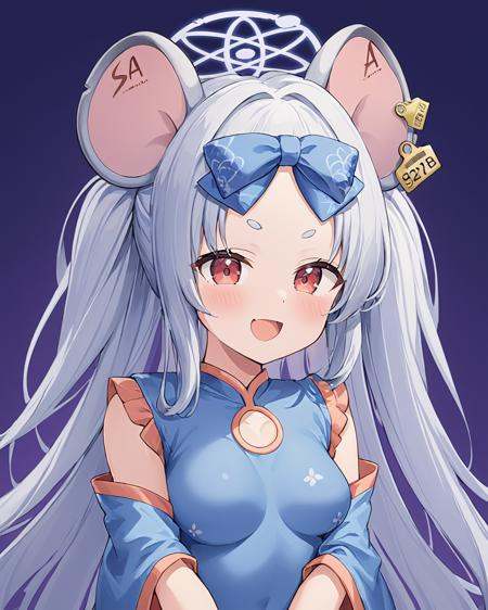 saya \(blue archive\),  1girl,  ear_tag on Tensor.Art