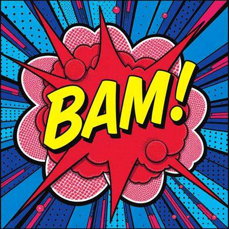 p0p_r0y,  roy lichtenstein art,  This image is a digital drawing in a pop art style on Tensor.Art