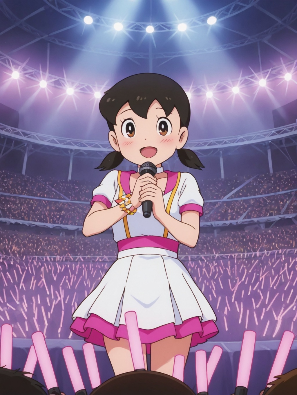 anime coloring,  minamoto shizuka,  1girl on Tensor.Art