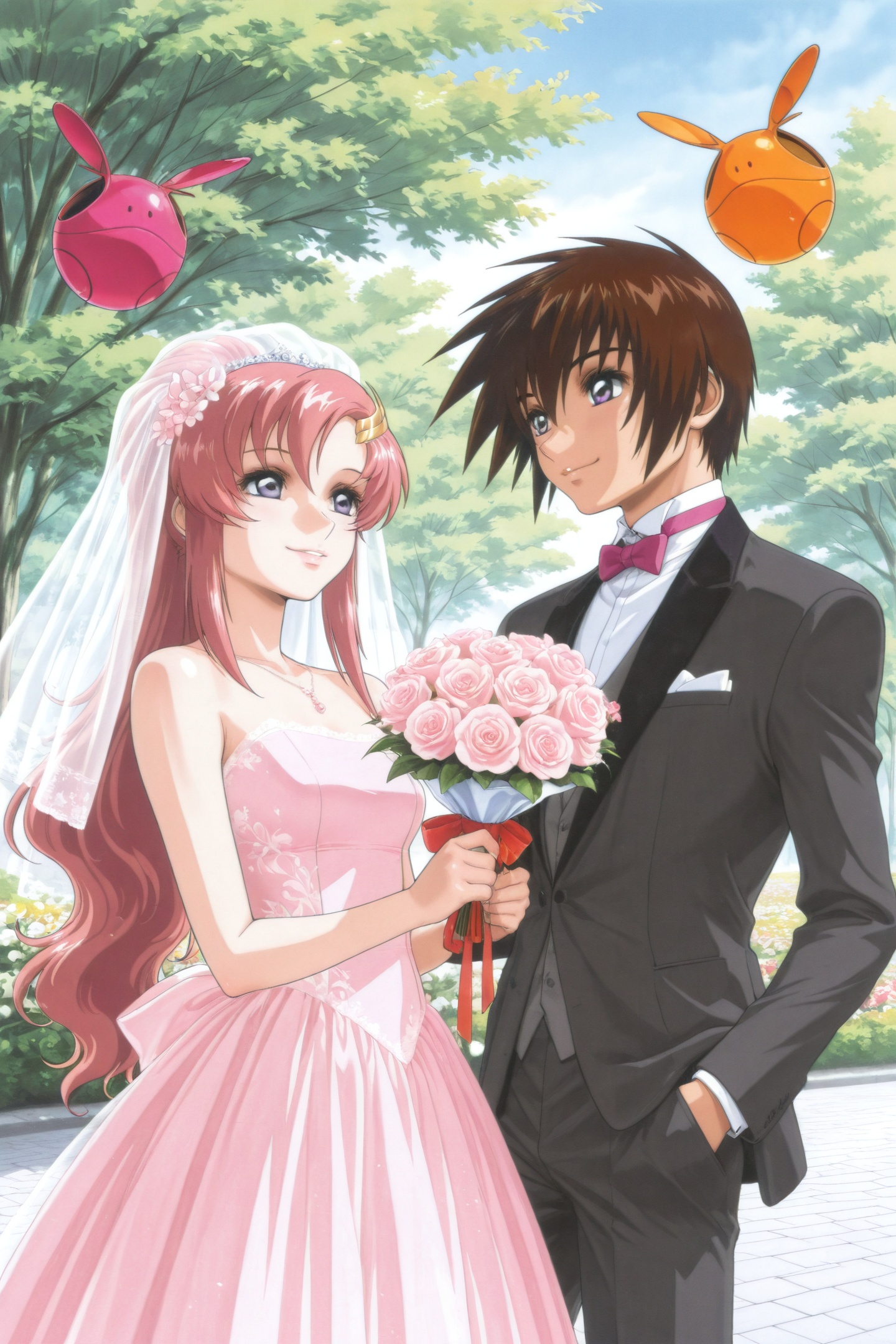 Lacus Clyne,  Kira Yamato,  Hisashi Hirai Style on Tensor.Art