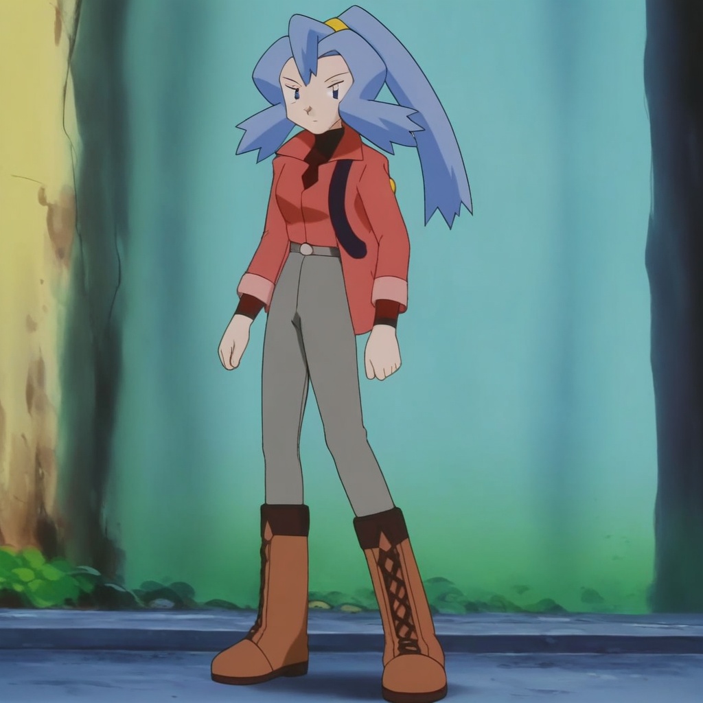 PKMNClair,  1girl,  blue hair on Tensor.Art