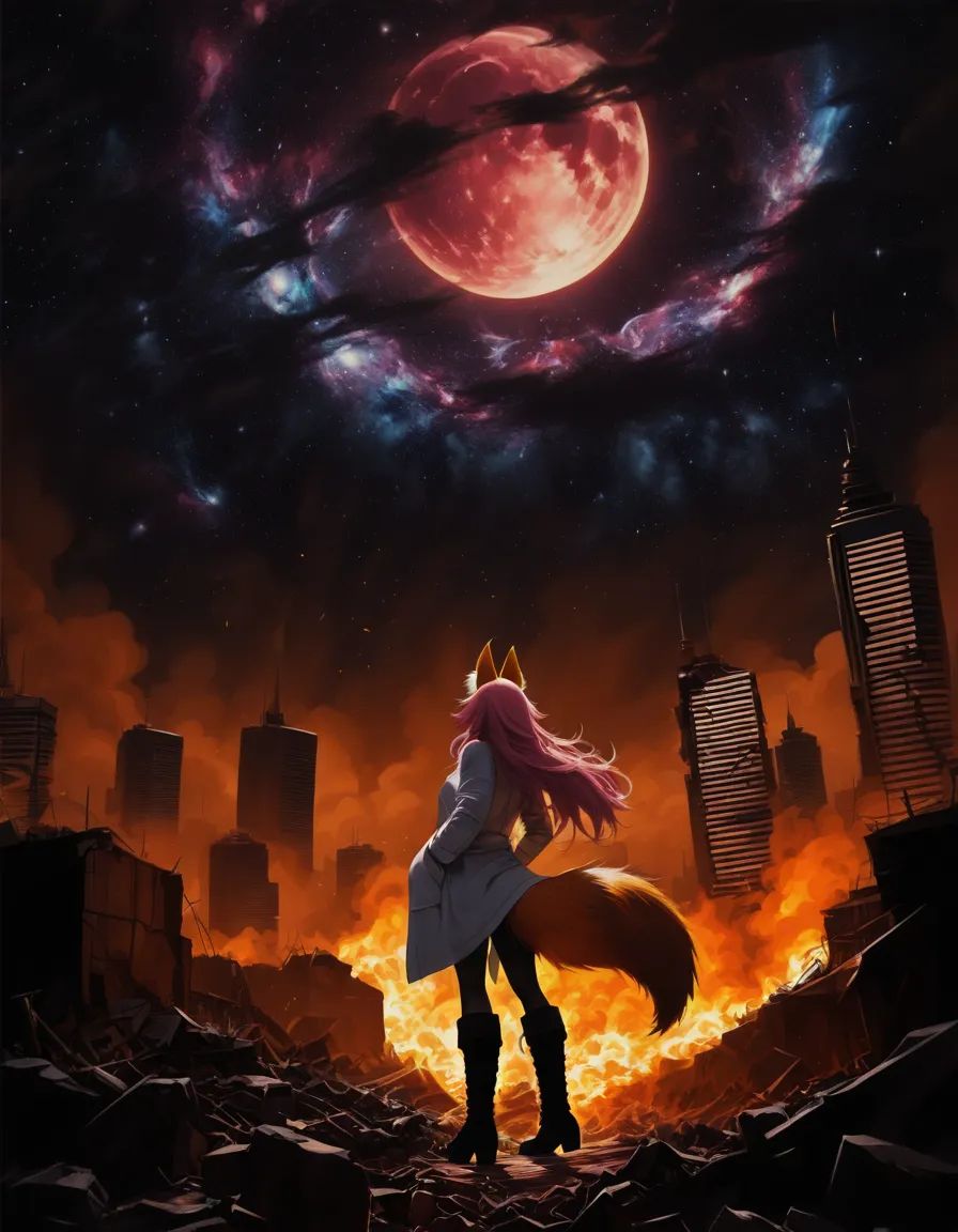 1girl,  solo,  tamamo \(fate\) on Tensor.Art