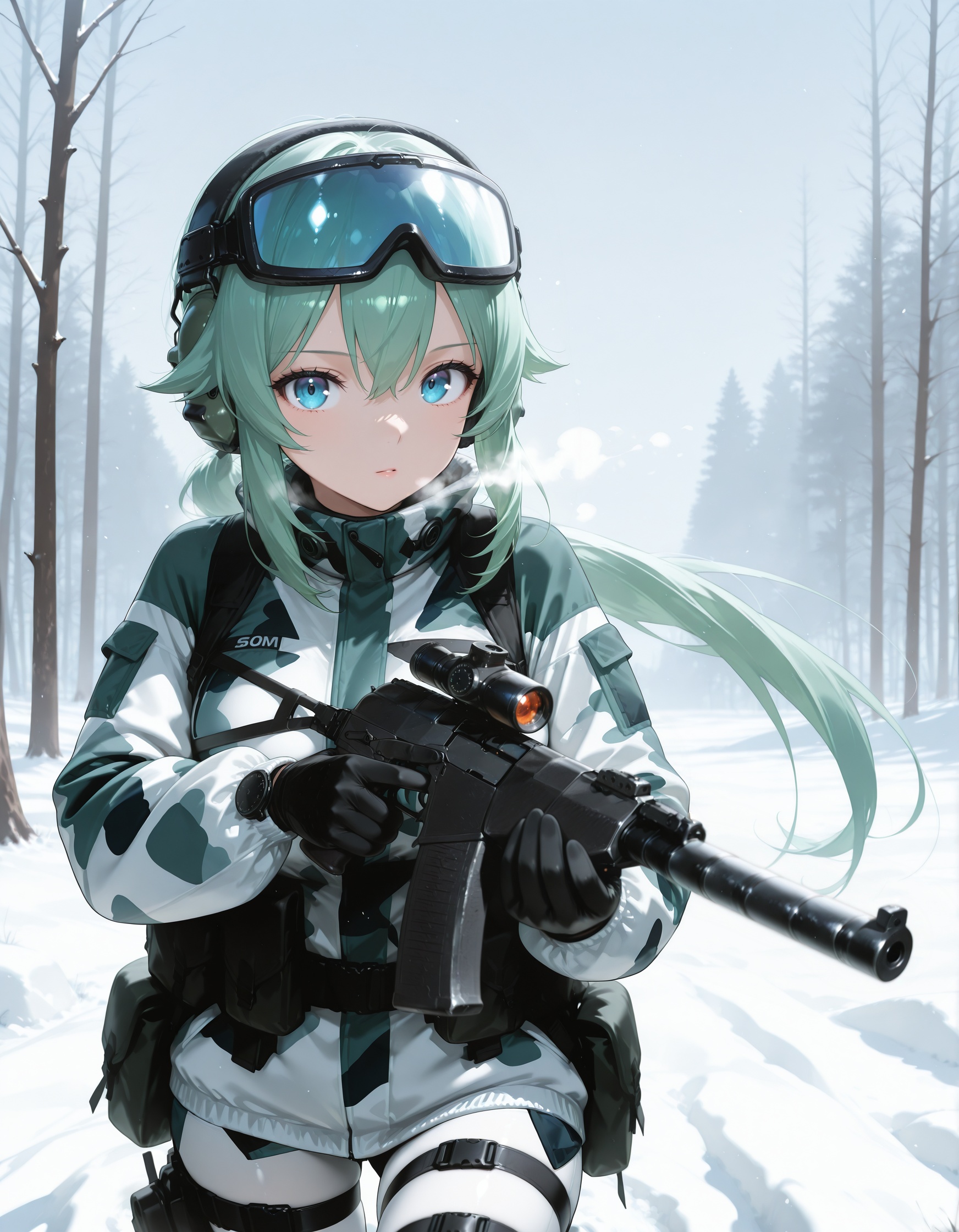 1girl,  anime character,  long hair on Tensor.Art