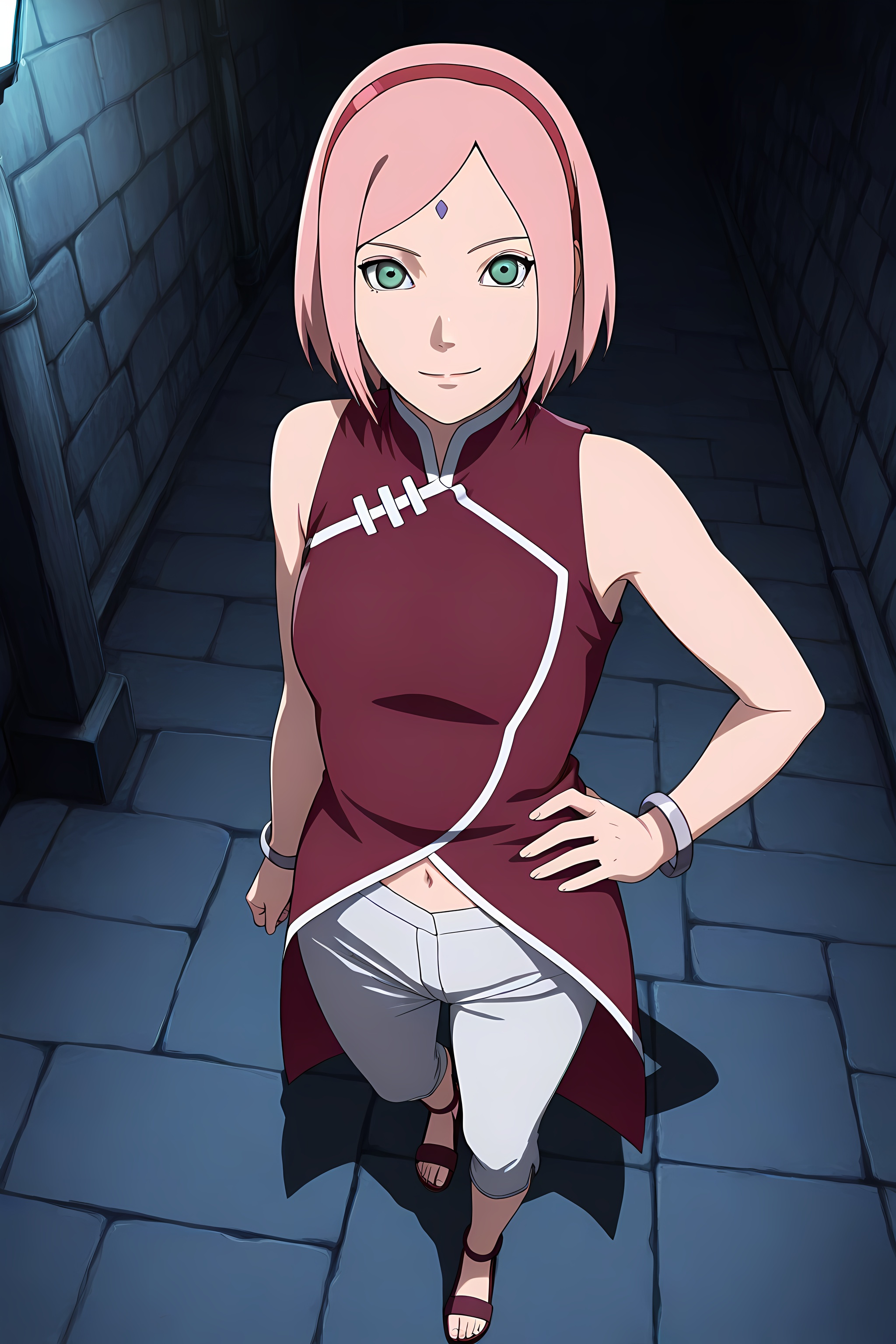 uchiha_sakura,  1girl,  solo on Tensor.Art