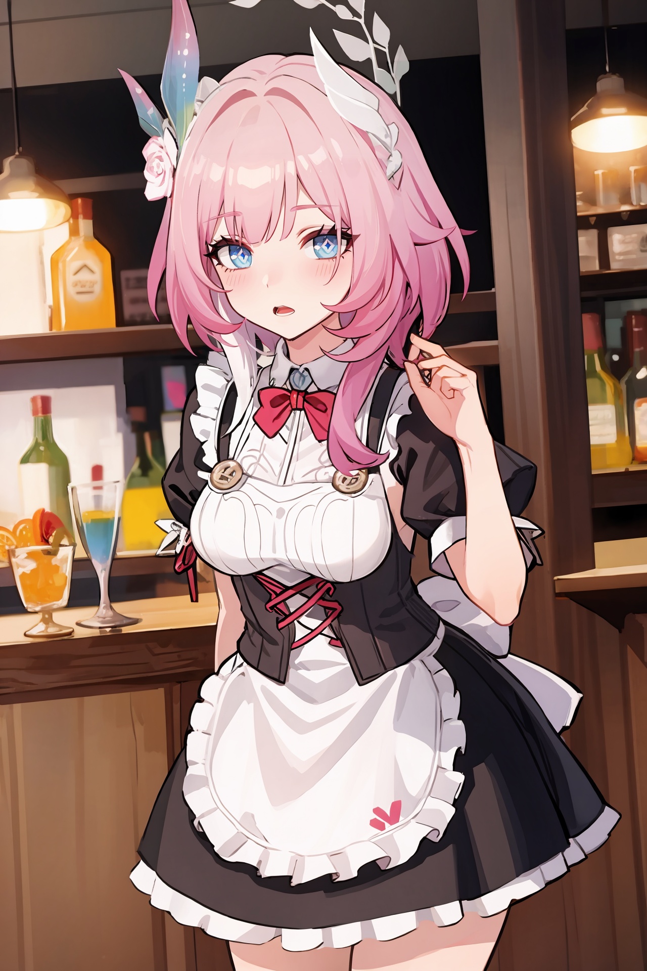 1girl,  solo,  cyrene \(honkai: star rail\) on Tensor.Art