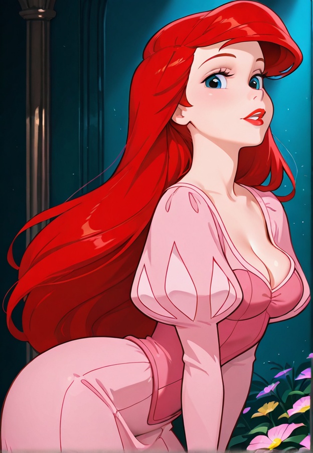ariel,  1girl,  solo on Tensor.Art