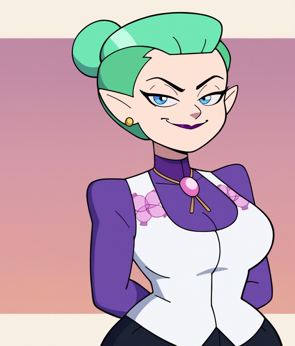 short hair,  blue eyes,  jewelry on Tensor.Art