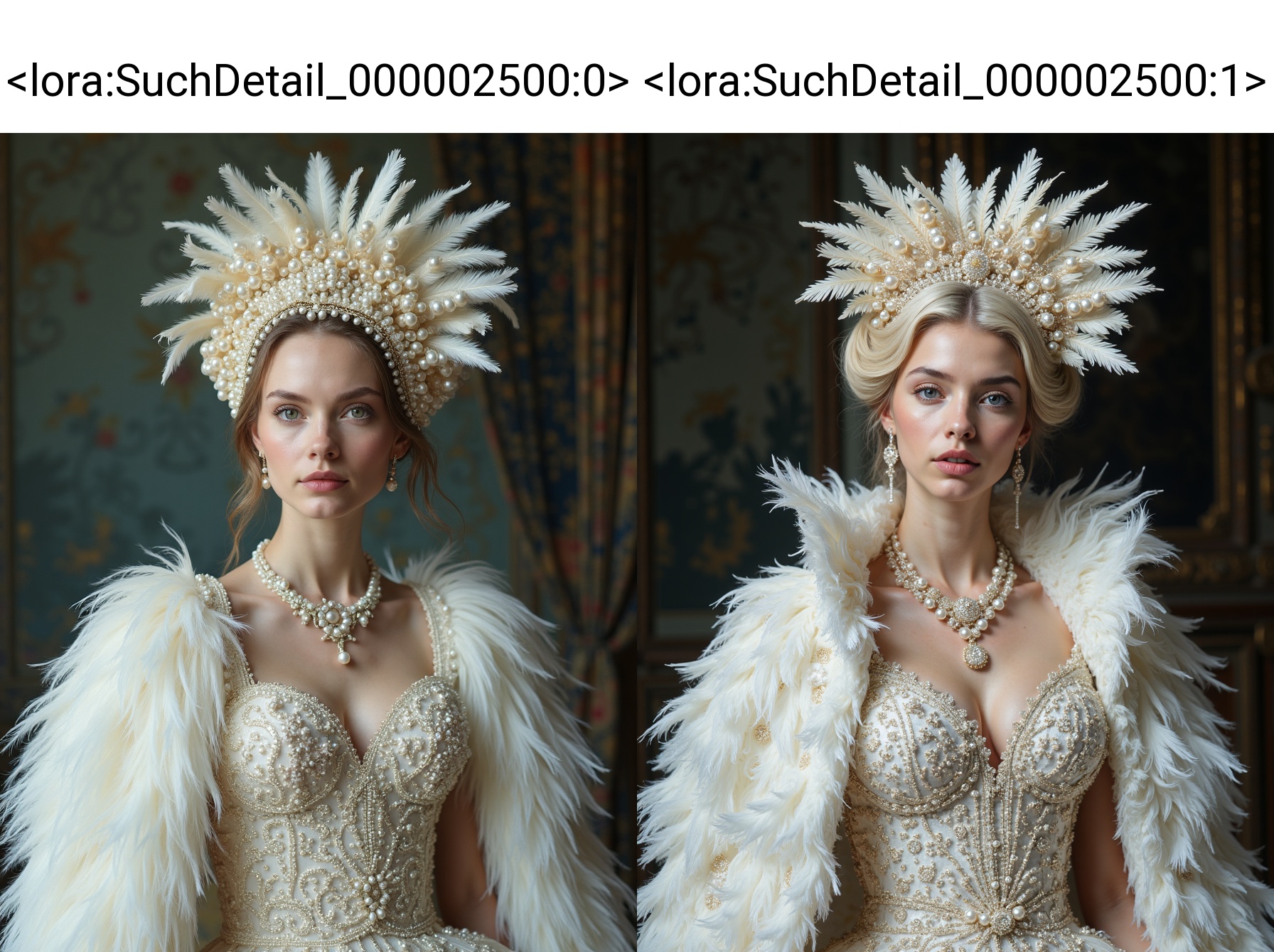 a photo shoot in the style of Alessio Balbi,  a portrait of a beautiful girl with porcelain skin,  mother-of-pearl hair ga...