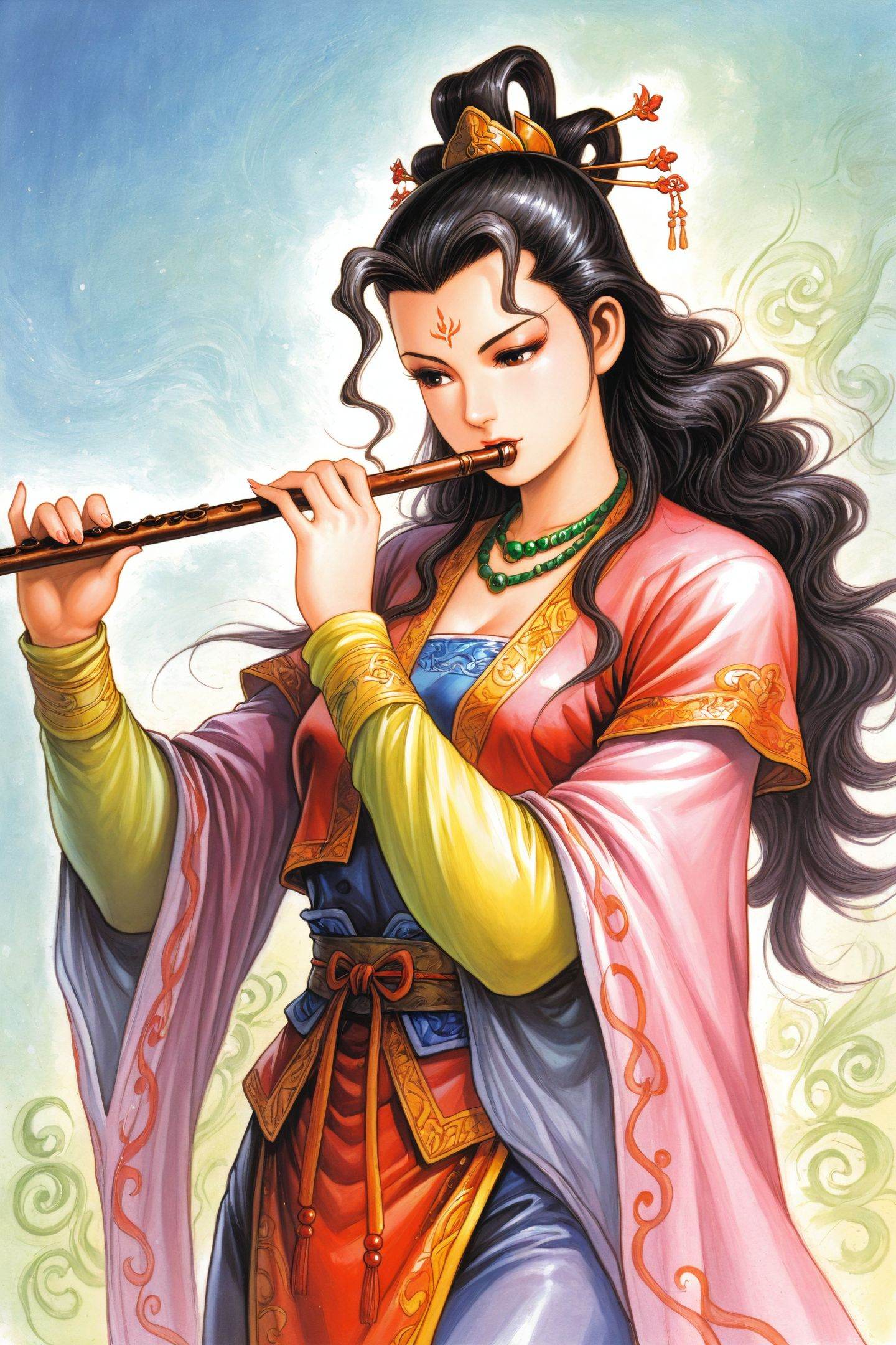 HuangYuLang Style,  ShiQingXuan,  1girl on Tensor.Art