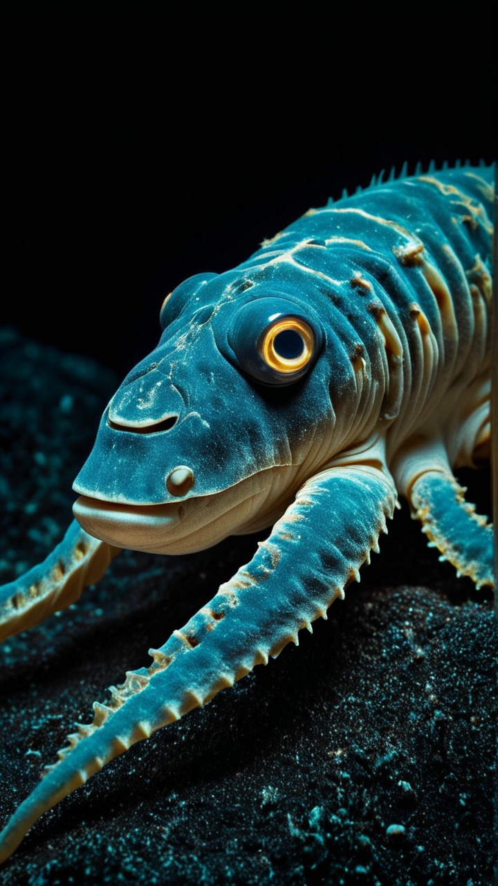 32k uhd resolution,  extremely intricate best detailed lifelike scary and gross deepsea creature,  masterpiece on Tensor.Art