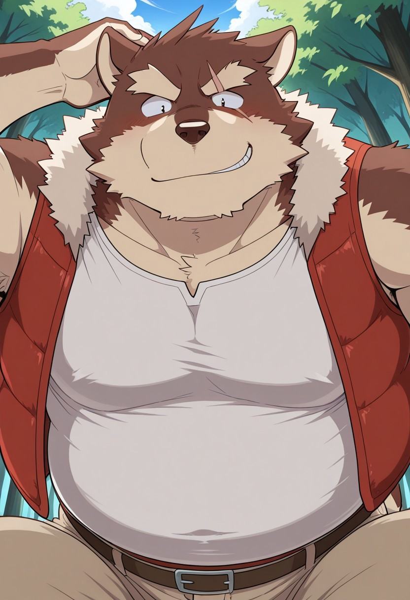 1boy,  solo,  anthro male on Tensor.Art