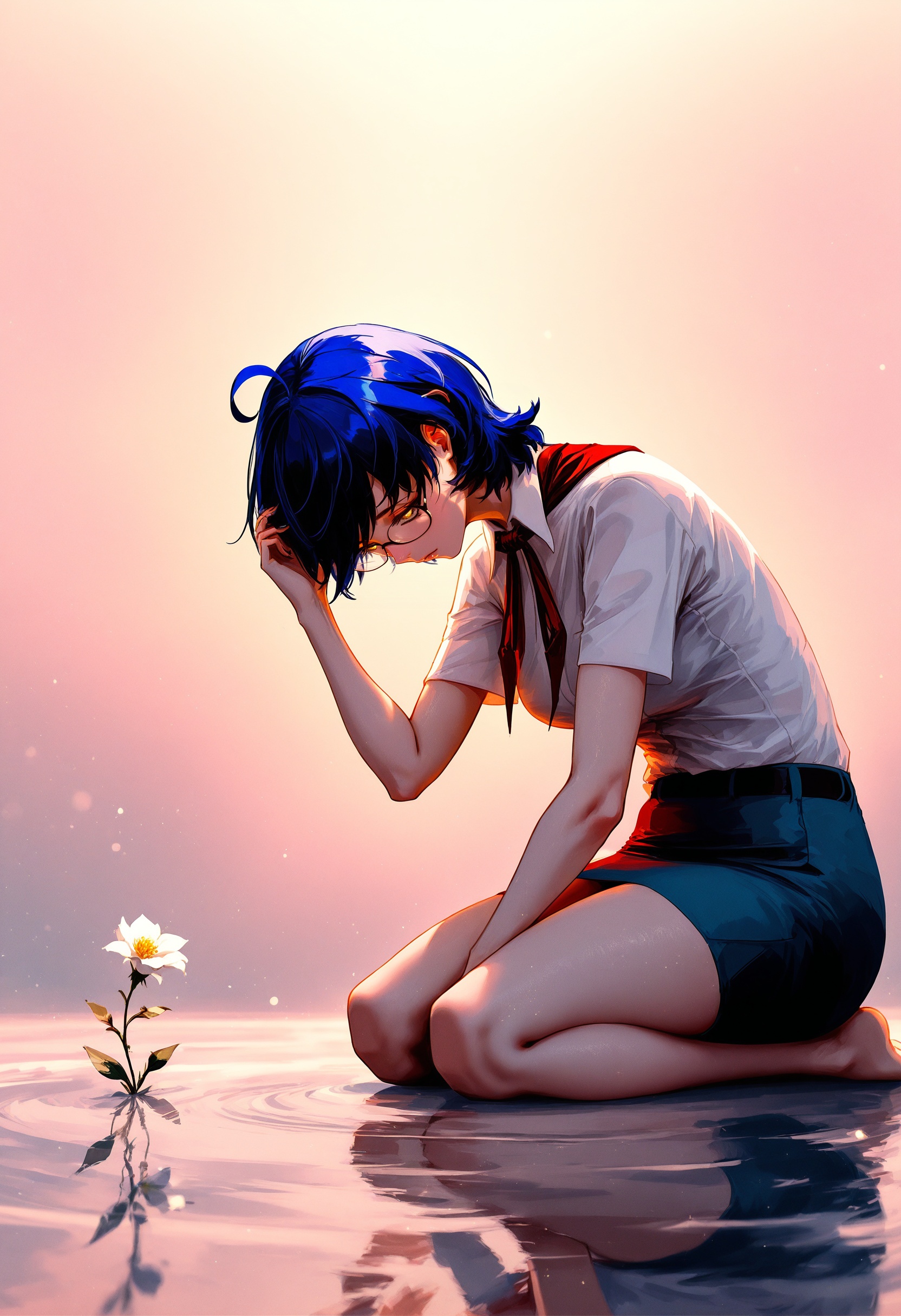 best quality,  masterpiece,  1girl on Tensor.Art