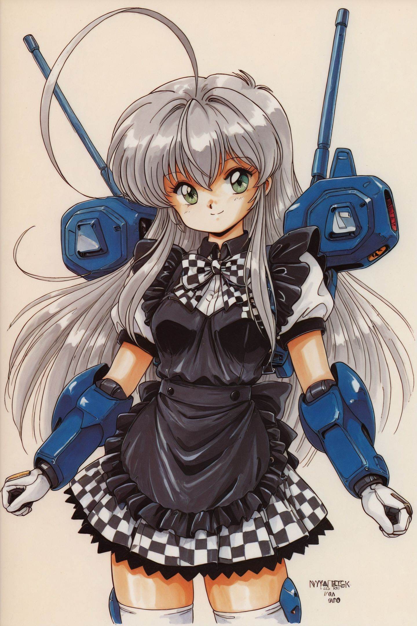 mecha musume,  1girl,  nyarlathotep \(nyaruko-san\) on Tensor.Art
