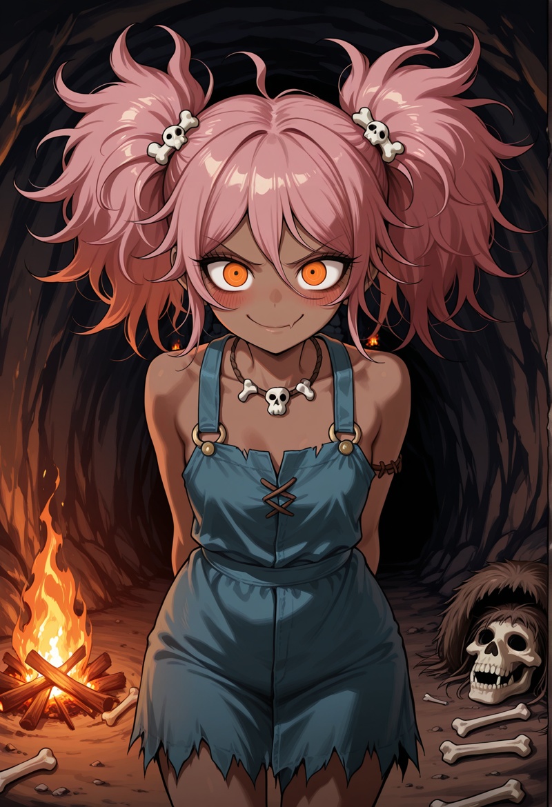1girl,  solo,  dark skin on Tensor.Art