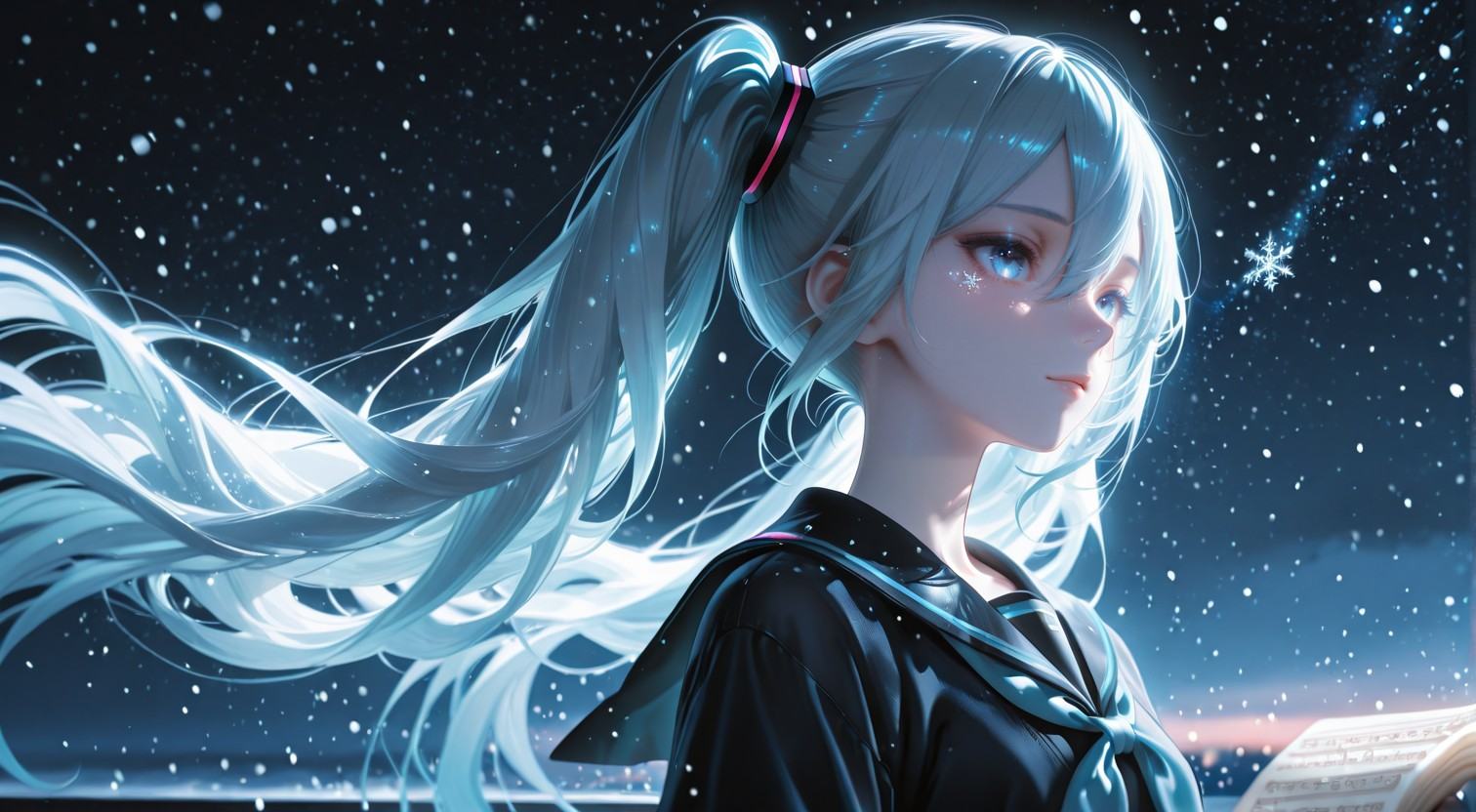 take_(illustrator),  yoisaki_kanade,  miku_(vocaloid) on Tensor.Art